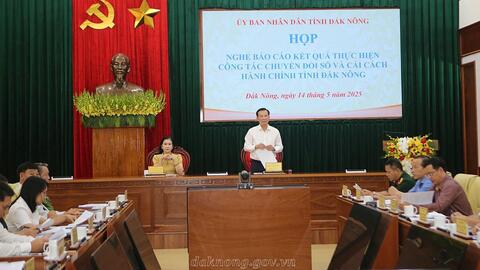 Rà soát thực trạng khoa học công nghệ, số hoá dữ liệu để đồng bộ khi sáp nhập tỉnh