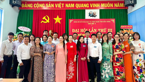 Đại hội các Chi bộ trực thuộc Đảng bộ Sở Khoa học và Công nghệ lần thứ III, nhiệm kỳ 2025-2027 đã thành công tốt đẹp