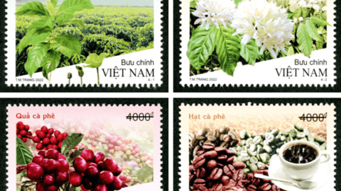 Bộ TT&TT phát hành bộ tem có mùi hương cà phê