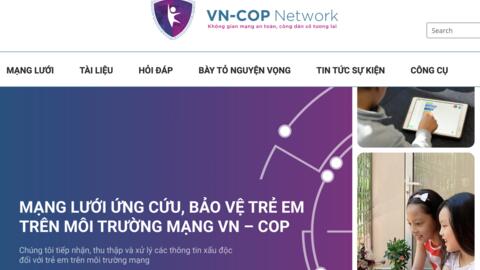 Website mạng lưới ứng cứu, bảo vệ trẻ em trên môi trường mạng lan toả kỹ năng