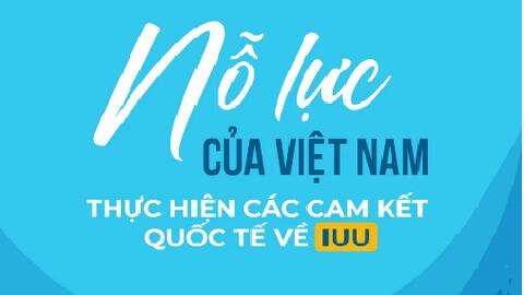 Sản phẩm tuyên truyền, thông tin đối ngoại về phòng, chống khai thác hải sản bất hợp pháp, không báo cáo và không theo quy định