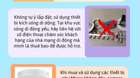 Người dân không quảng cáo, kinh doanh, sử dụng thiết bị vô tuyến điện bất hợp pháp