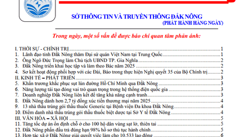 Bản tin Điểm báo ngày 24/02/2025