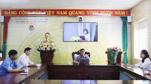 Hội nghị trực tuyến Phổ biến Thông tư số 15/2022/TT-BTTTT và tập huấn nghiệp vụ, an toàn an ninh bưu chính kt 1